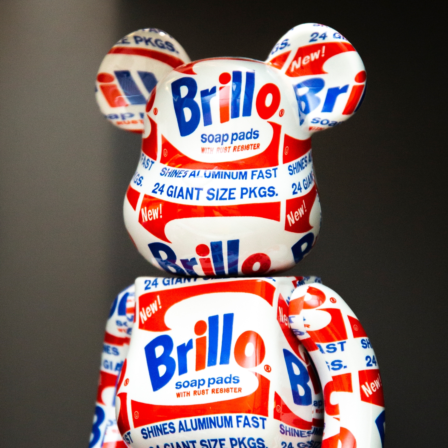 Bearbrick ANDY WARHOL Brillo 2022 1000%